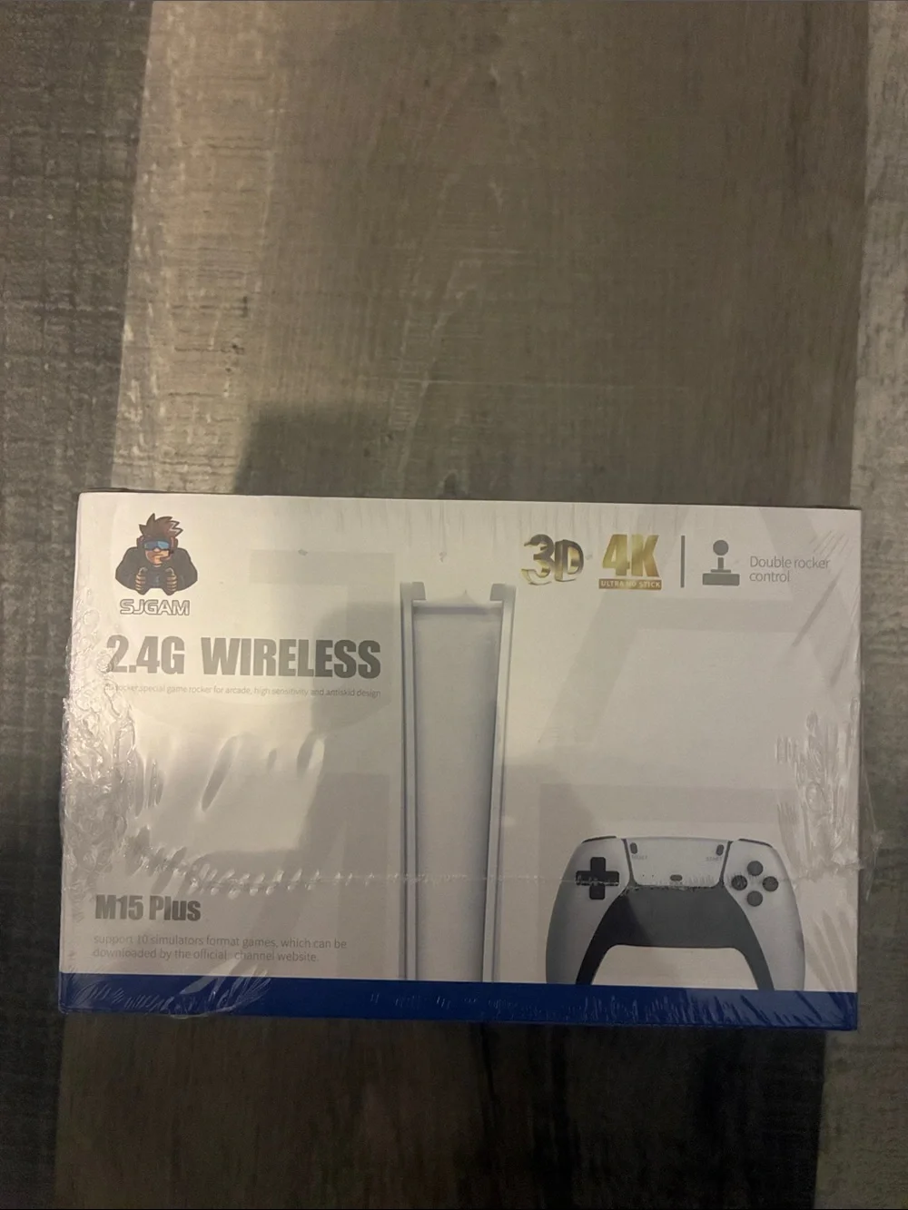 M15 Plus 2.4G Wireless Gaming Console - White